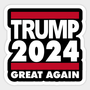 TRUMP 2024 GREAT AGAIN Sticker